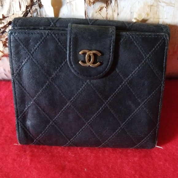 CHANEL Accessories - Authentic Chanel Matelasse wallet